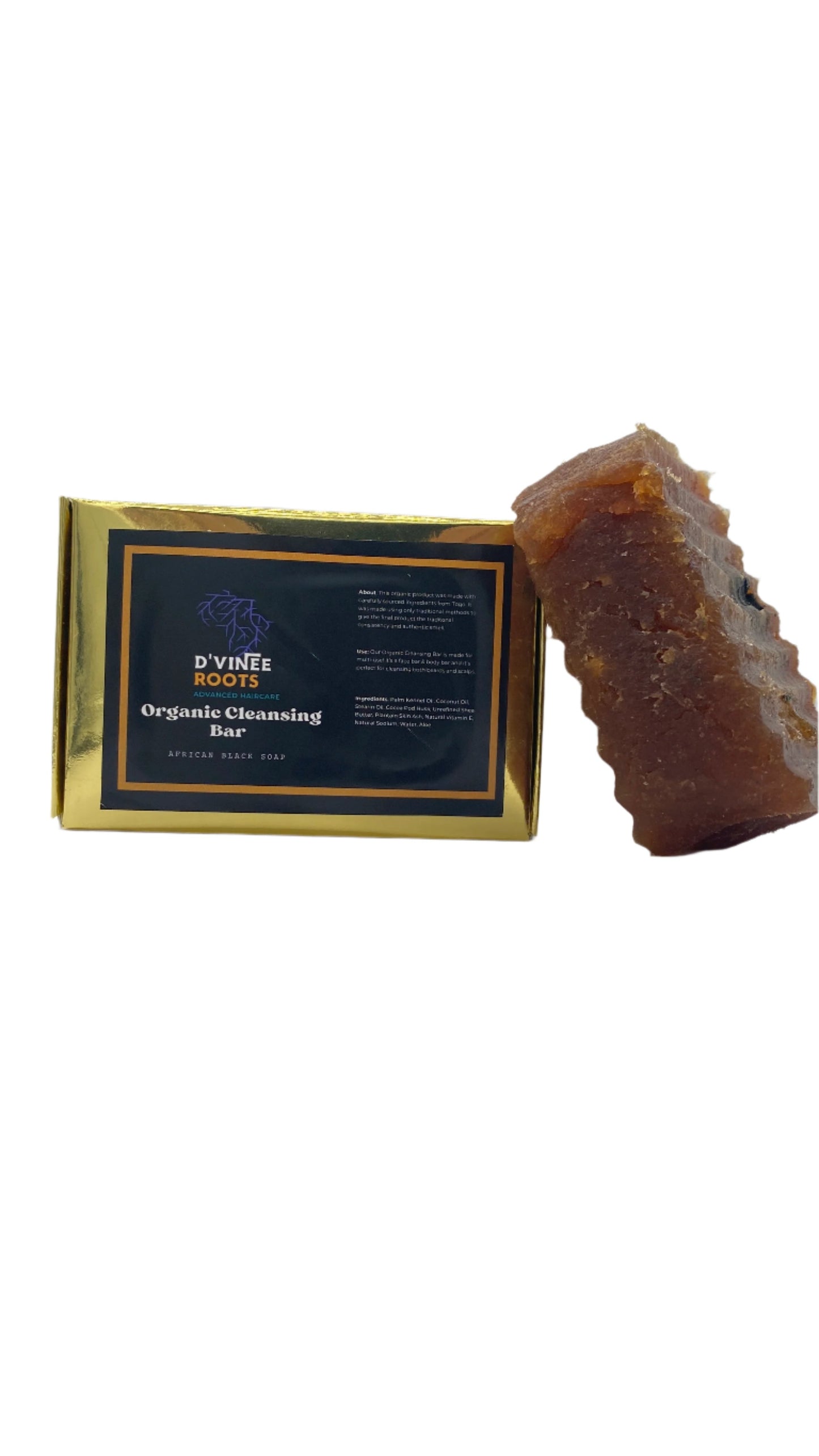 Organic cleansing bar